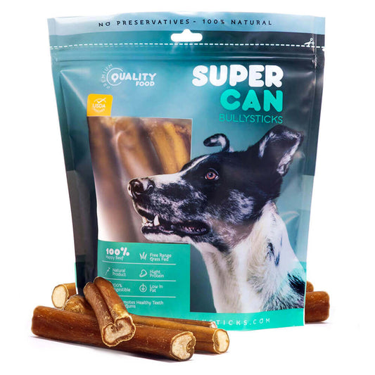 Jumbo Bully Sticks 6 Inch Premium 10 Pack 🦴