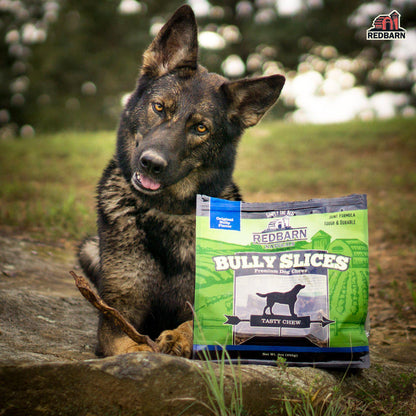 Bully Dog Chews Slices Natural Cowhide 9oz USA 🦴