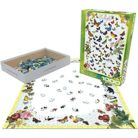 Butterflies 1000 Piece Jigsaw Puzzle Eurographics