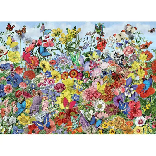 Butterfly Garden 1000 Piece Jigsaw Puzzle Jack Pine