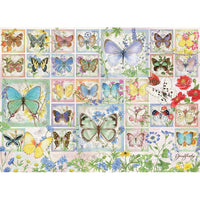 Butterfly Tiles 500 Piece Jigsaw Puzzle Cobble Hill