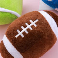 Pet Plush Squeaky Simulation Ball Dog Toy