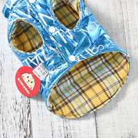 Autumn And Winter New Dog Clothes Wear Vest On Both Sides