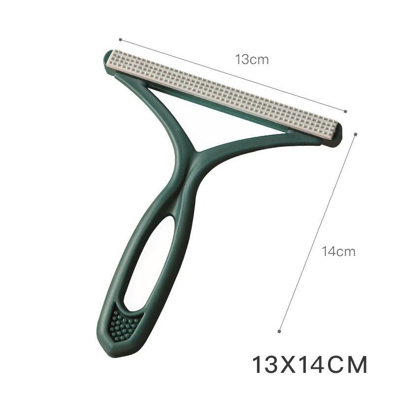 Hair Scraper Silicone Electrostatic Brush Household Sweater Hair Remover Cat Hair Remover Carpet Pet Clothing Hair Remover - Purrfect Pet Kingdom