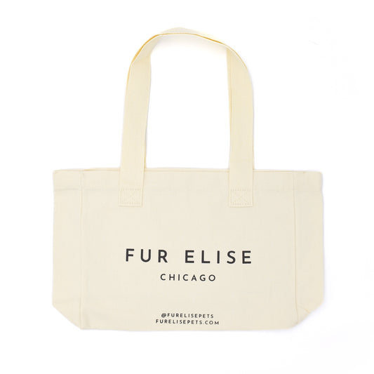 Logo Canvas Tote Bag - Totes - Elise Galleria