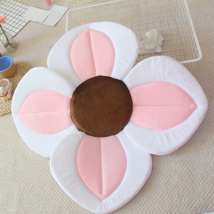 80CM Baby Bath Mat Blooming Bath Tub Flower Baby Bath Sink Safe Newborn Infant Shower Bathing Foldable Security Petal Seat Pads - Purrfect Pet Kingdom