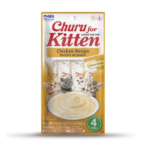 Kitten Treats Lickable Chicken Puree 2 Oz 🐱