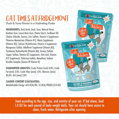 Cats in the Kitchen Paté Cat Times at Fridgemont Duck & Tuna