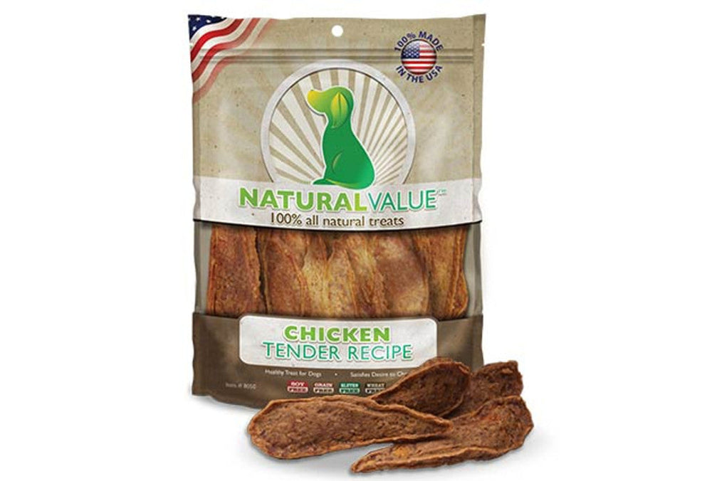 Loving Pets Natural Value Chicken Tenders Dog Treats 14oz - Purrfect Pet Kingdom