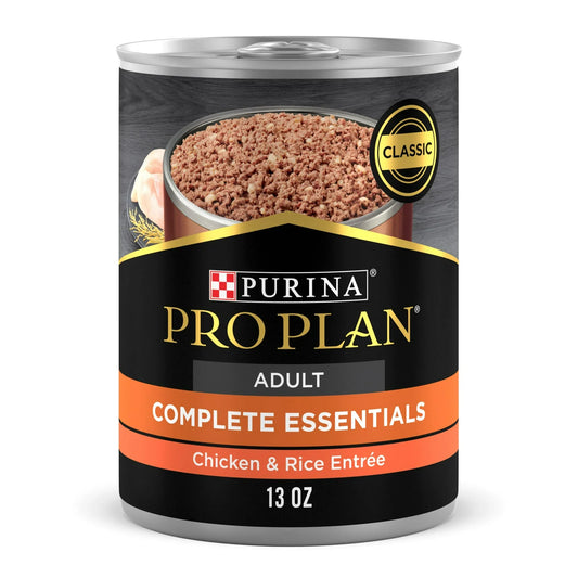 Pro Plan Complete Essentials Adult Chicken & Rice Entrée Classic Wet Dog Food (13oz)