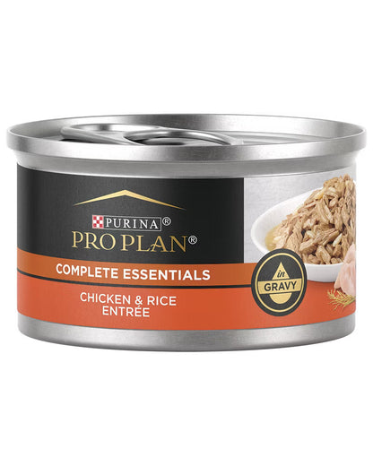Wet Cat Food - Pro Plan Chicken Rice Gravy 3oz 🐱