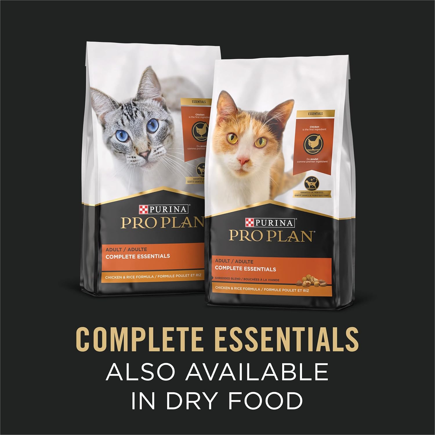 Pro Plan Complete Essentials White Meat Chicken & Vegetable Entrée in Gravy Wet Cat Food (3oz) - Wet Cat Food - The Family Pet
