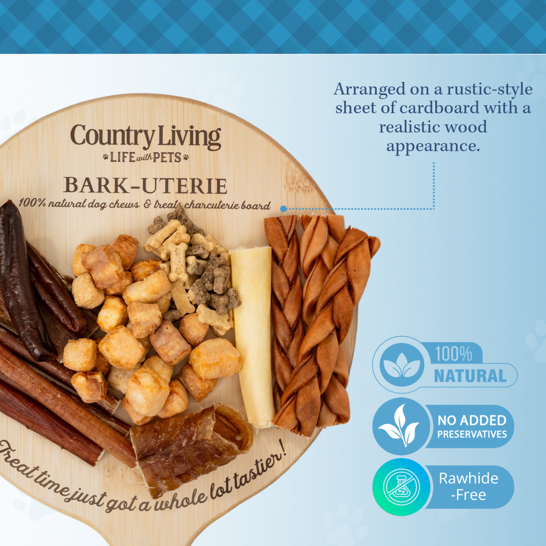 Dog Treats Bark-Uterie Board Variety Pack 1.4 Lbs 🎁