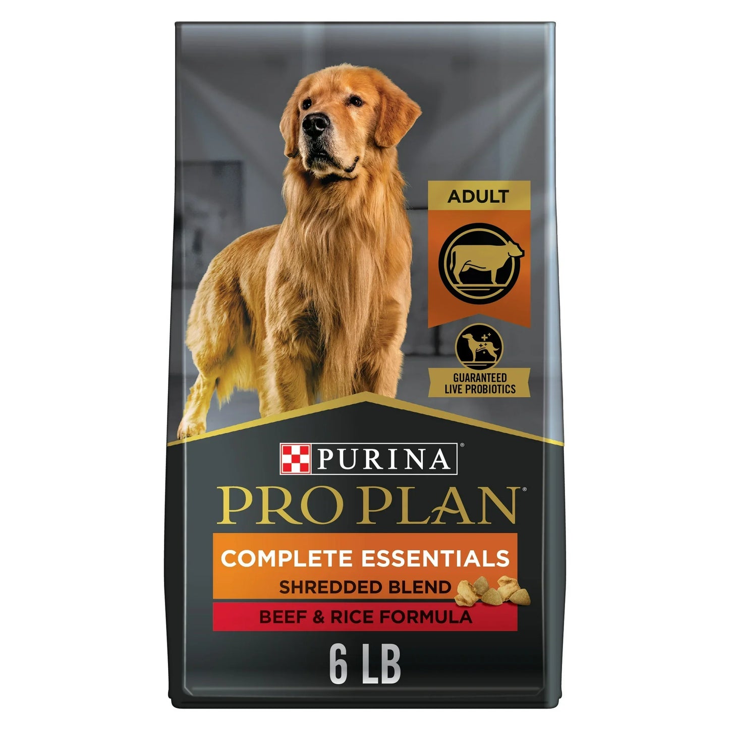 Pro Plan Adult Complete Essentials Shredded Blend Beef & Rice Dry Dog Food - Dry Dog Food - The Family Pet
