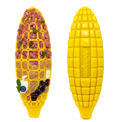 Corn on the Cob Nylon Dog Toy for Aggressive Chewers | USA
