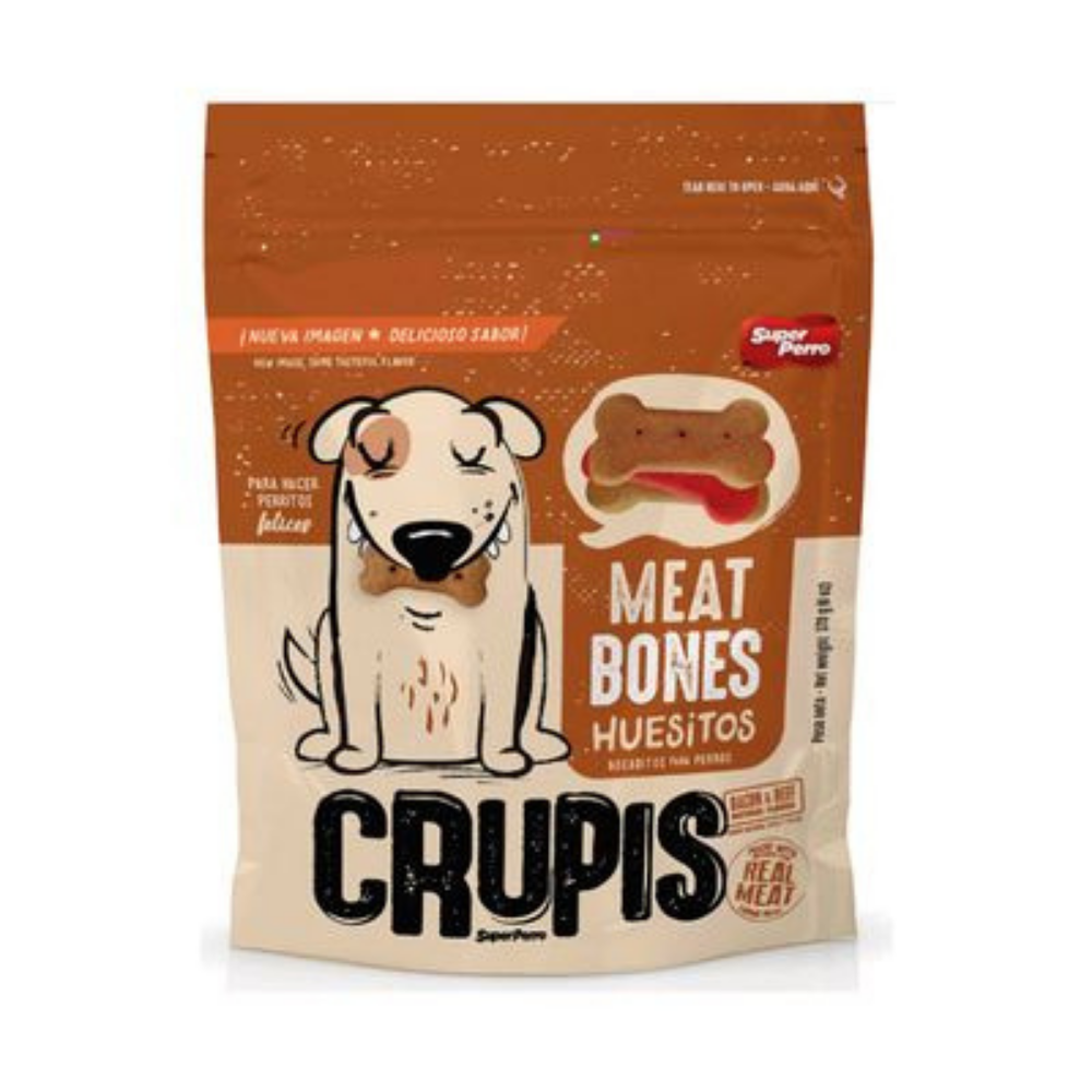 Crupis Meat Bones Huesitos para Perros (6 oz) - Crupis Dog Treats - Farmacias Savia - Default Title - 7.44101E+12