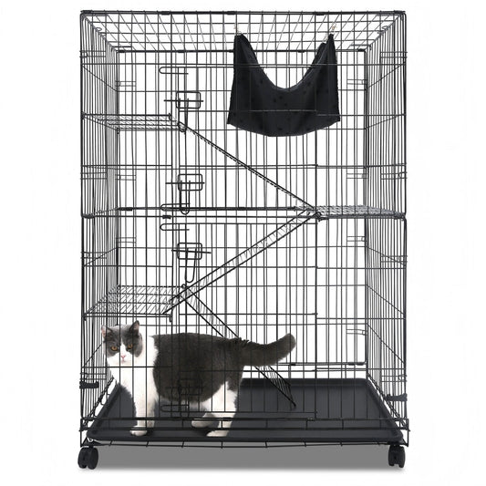 50" Collapsible Cat Cage C01
