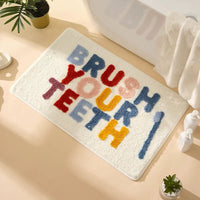 Inyahome Bathroom Rugs Non-Slip Bath Mat Luxury Soft