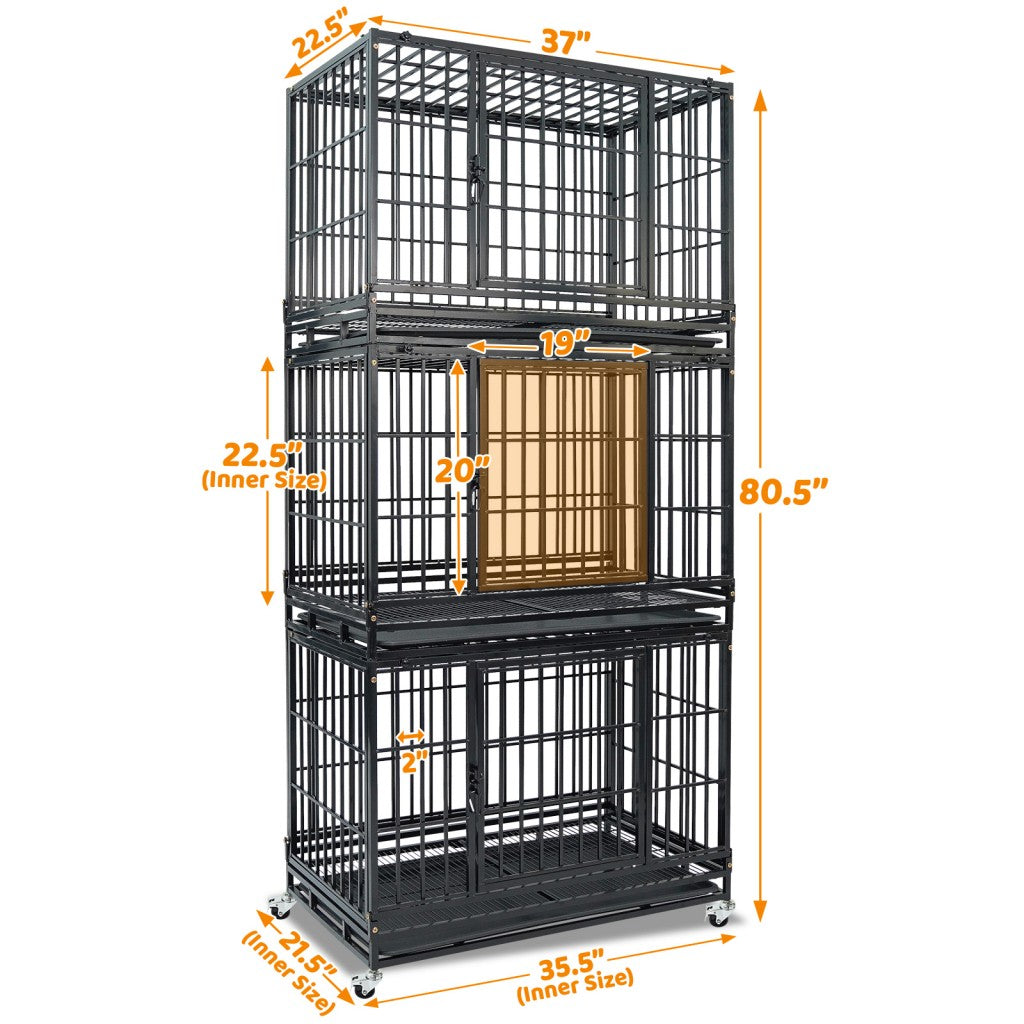 - 37 Heavy Duty Dog Kennel