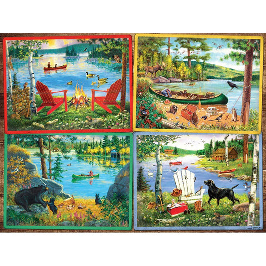 Cabin Country 275 Large Piece Jigsaw Puzzle Cobble Hill
