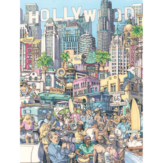 California Dreaming 500 Piece Jigsaw Puzzle NYPC