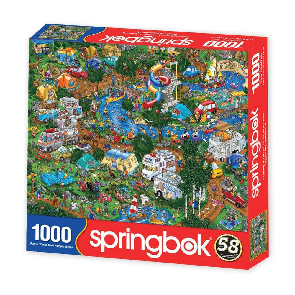 Camping World 1000 Piece Jigsaw Puzzle Springbok