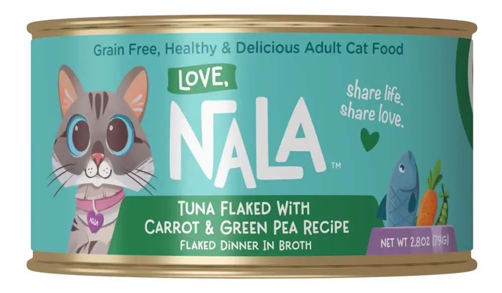 Purrfect Pet Kingdom Tuna Flaked With Carrot & Green Pea Recipe Dinner In Broth A (Case of 12) - Premium Wet Food