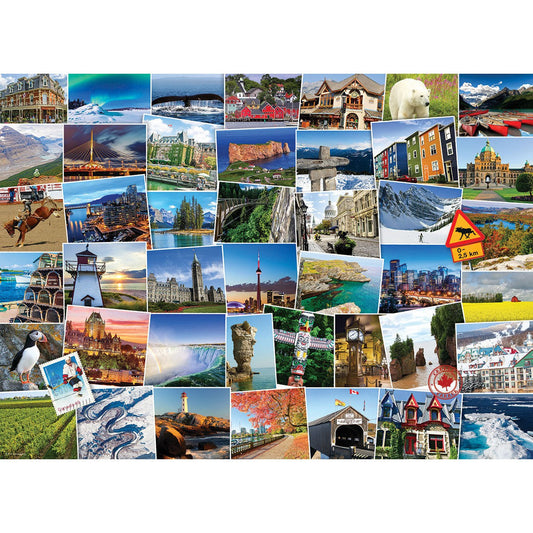 Canada Globetrotter 1000 Piece Jigsaw Puzzle Eurographics