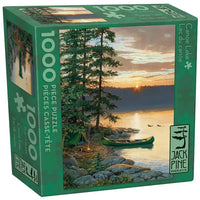 Canoe Lake 1000 Piece Jigsaw Puzzle Jack Pine