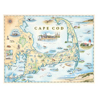 Cape Cod 1000 Piece Jigsaw Puzzle Xplorer Maps
