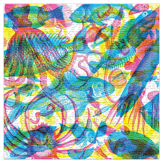 Carnovsky Ocean 500 Piece Jigsaw Puzzle Ginger Fox