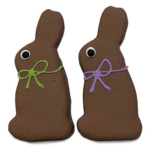 Dog Treats-Carob Bunny Shaped Gourmet Bakery Easter Snacks