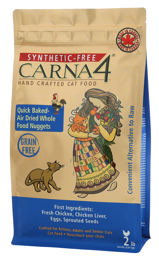 Carna4 Synthetic-Free Chicken Dry Cat Food | Purrfect Pet Kingdom