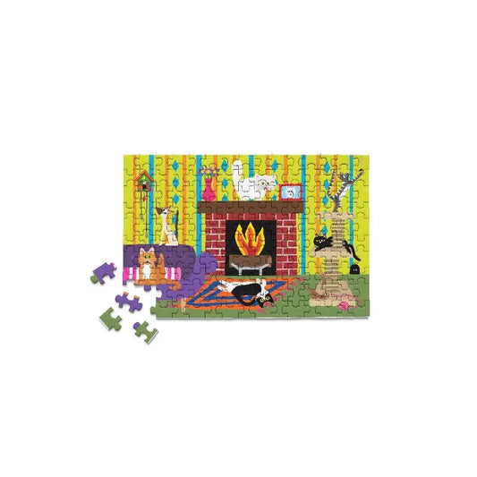 Cat House 150 Piece Mini Jigsaw Puzzle Micro Puzzles