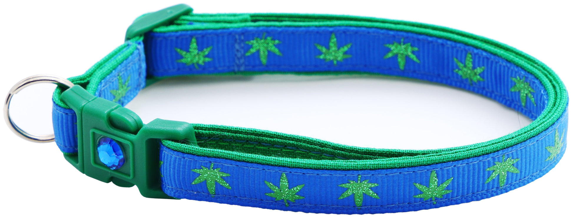 Cannabis Leaf Breakaway Cat Collar - Purrfect Pet Kingdom
