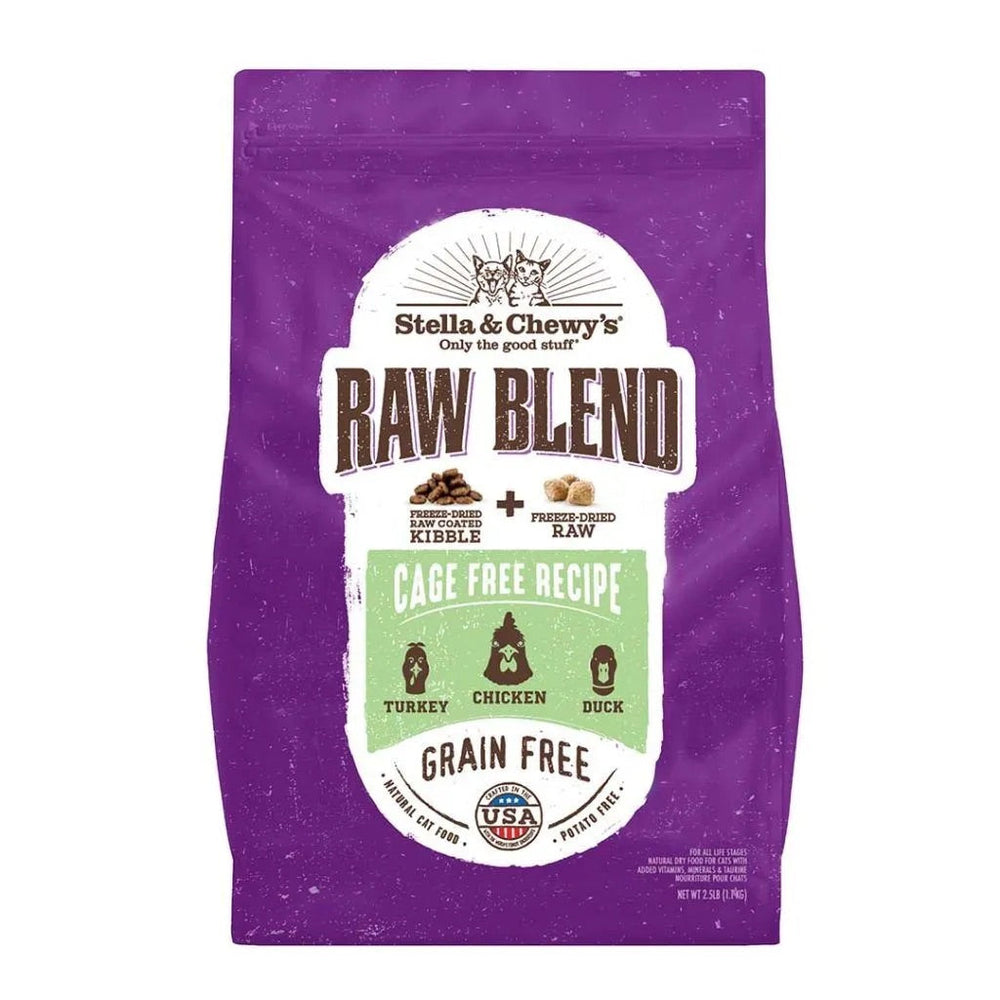 Stella & Chewy's Raw Blend Poultry Cat Food (2.5lbs)