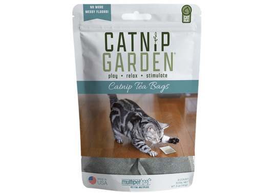 Multipet Catnip Garden Tea Bags 6ct.
