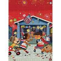 Celebrate America 500 Piece Jigsaw Puzzle Gibbs Smith
