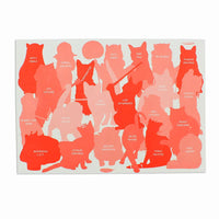 Celebri Cats 1000 Piece Jigsaw Puzzle Ginger Fox