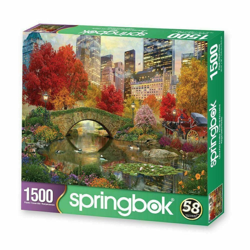 Central Park Paradise 1500 Piece Jigsaw Puzzle Springbok