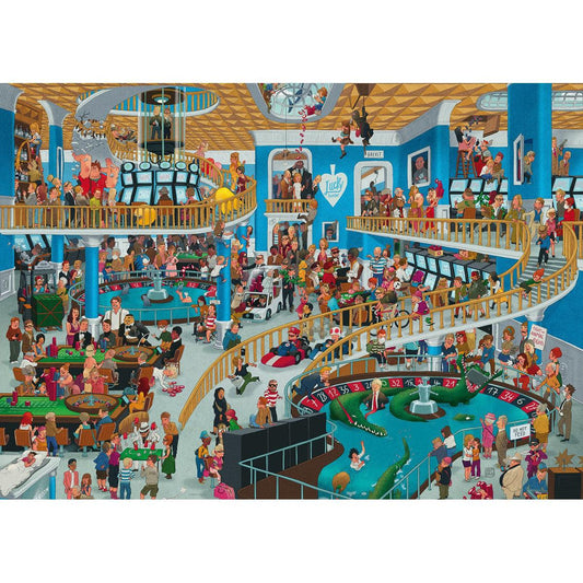 Chaotic Casino 1000 Piece Jigsaw Puzzle Heye
