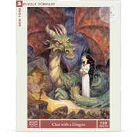 Chat with a Dragon 500 Piece Jigsaw Puzzle NYPC