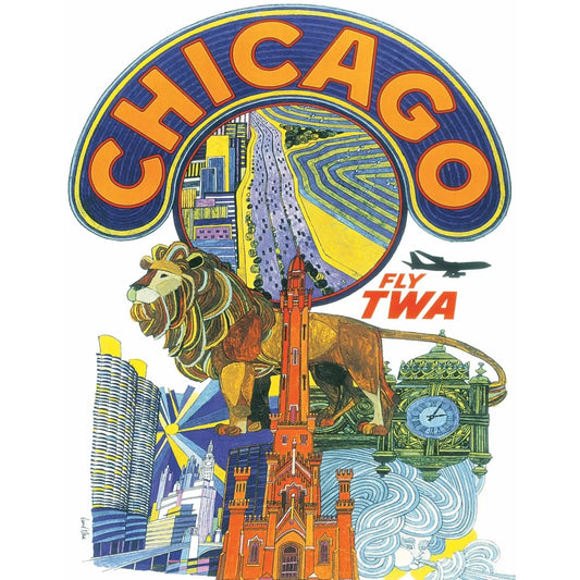 Chicago 100 Piece Mini Jigsaw Puzzle NYPC