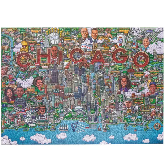 Chicago 1000 Piece Jigsaw Puzzle Birdie