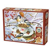 Chickadee Tea 275 Large Piece Jigsaw Puzzle Cobble Hill