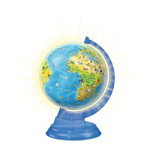 Children's Light-Up Globe 188 Piece 3D Jigsaw Puzzle Ravensburger