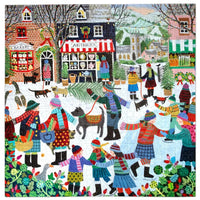 Christmas in the Square 1000 Piece Jigsaw Puzzle eeBoo