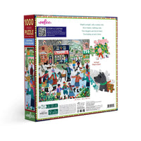 Christmas in the Square 1000 Piece Jigsaw Puzzle eeBoo