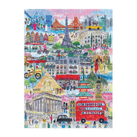 Cities Around the World 1000 Piece Jigsaw Puzzle Galison