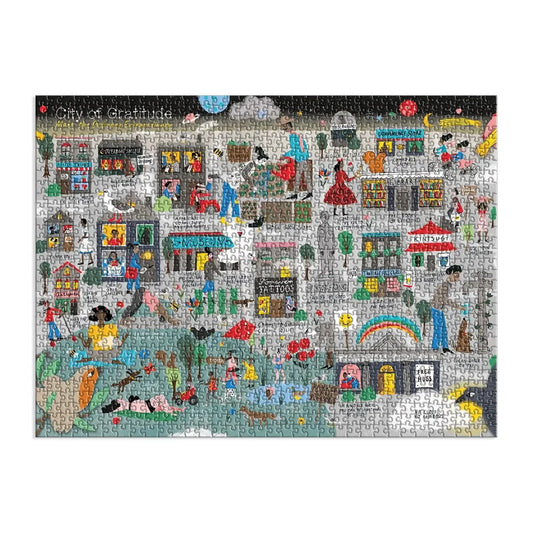 City of Gratitude 1000 Piece Jigsaw Puzzle Galison